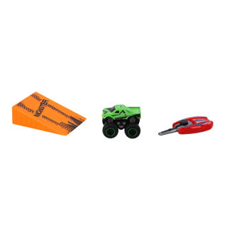 Auto die cast met launcher assorti | 6 stuks