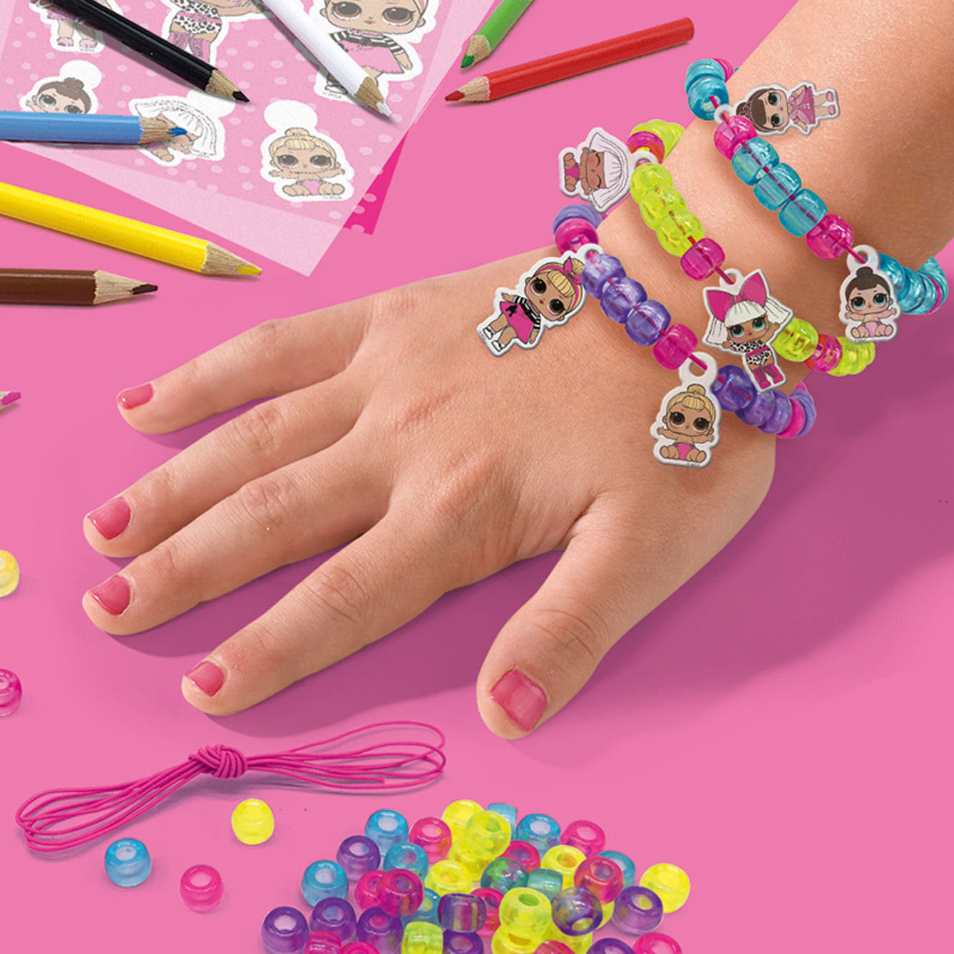Ses l.o.l. surprise bedelarmbanden