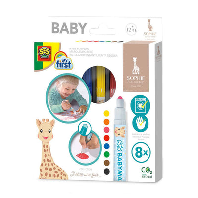 Ses creative ses my first - sophie la girafe babymarkers