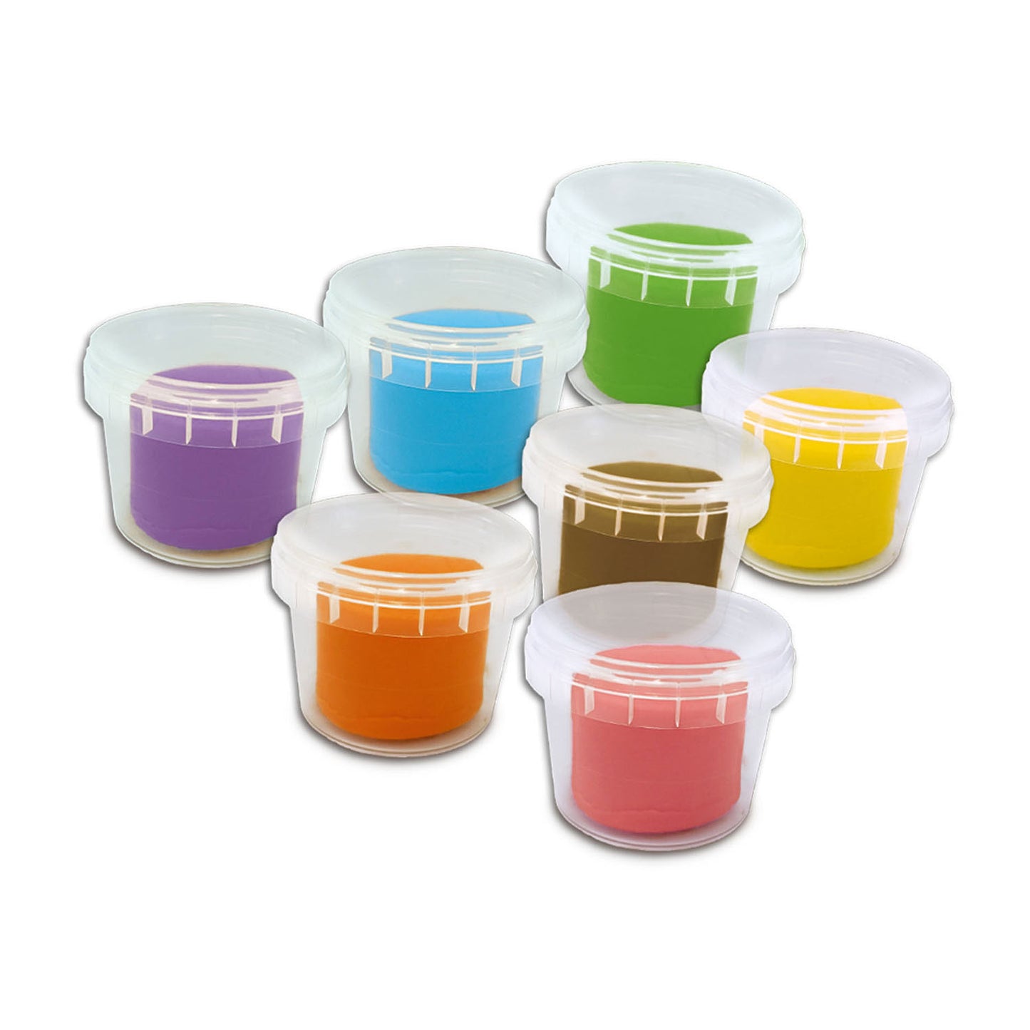 Ses eco klei mega set - 7 kleipotjes