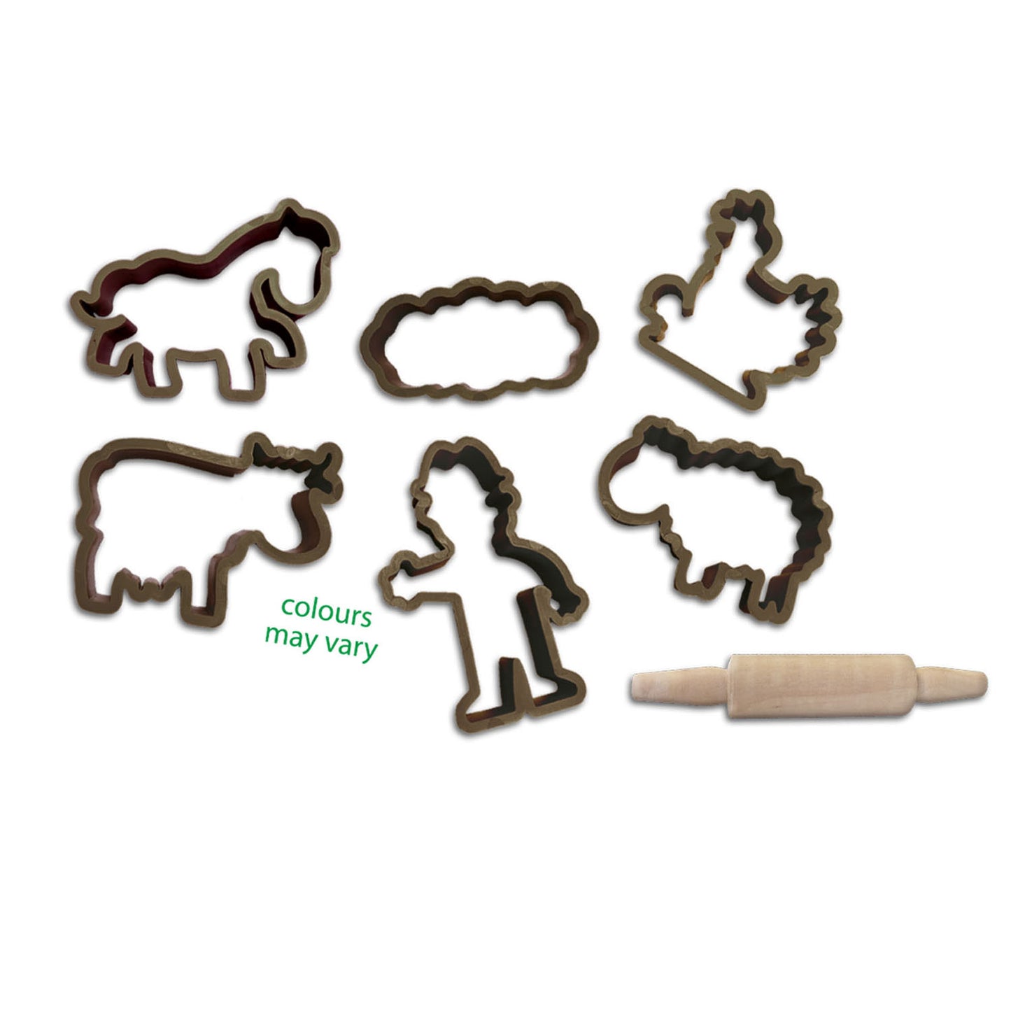 Ses eco klei mega set - 7 kleipotjes