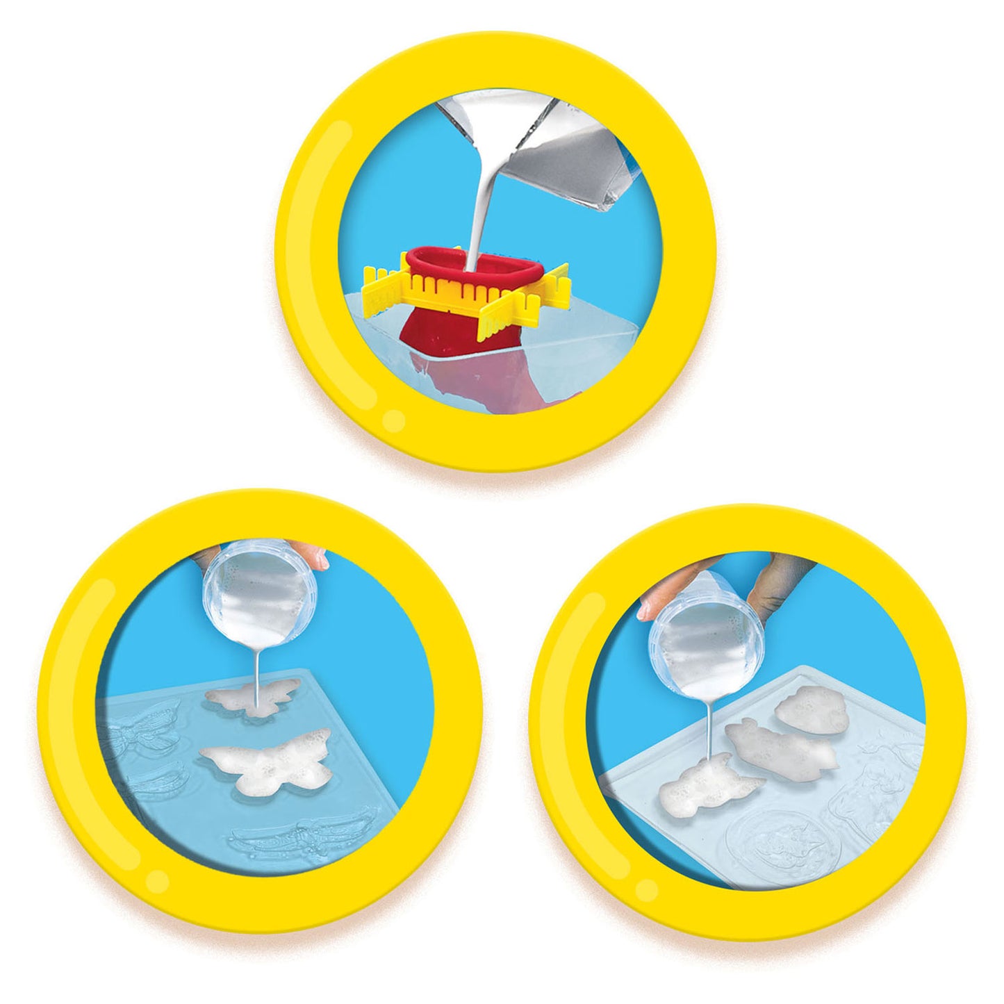 Ses gips gieten en schilderen 3in1