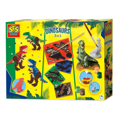 SES Knutselset Dino's, 3in1