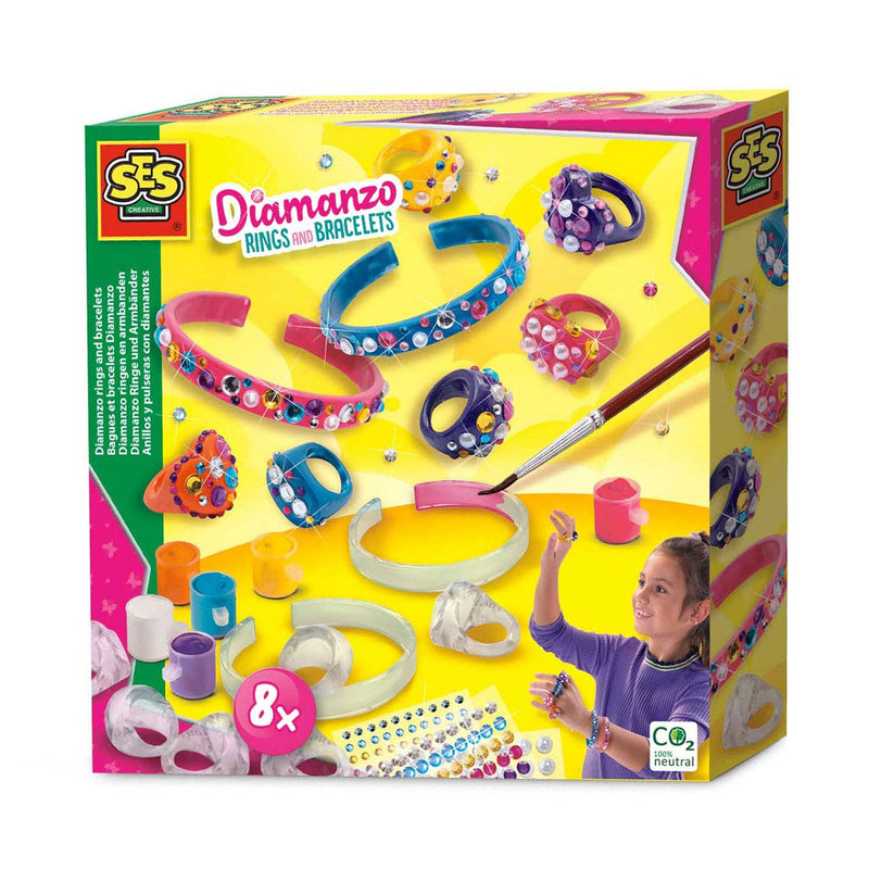 Ses diamanzo ringen en armbanden