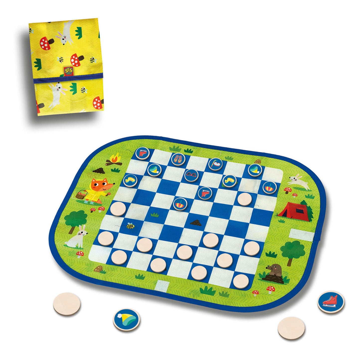 Ses wrap en go reisspellen, 3in1