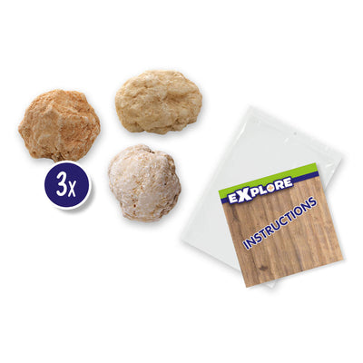 Ses explore geodes open breken