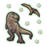 Ses mega glowing t-rex world muurstickers - afbeelding 3