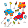 Ses creative ses klei verkeer - 3 kleipotjes