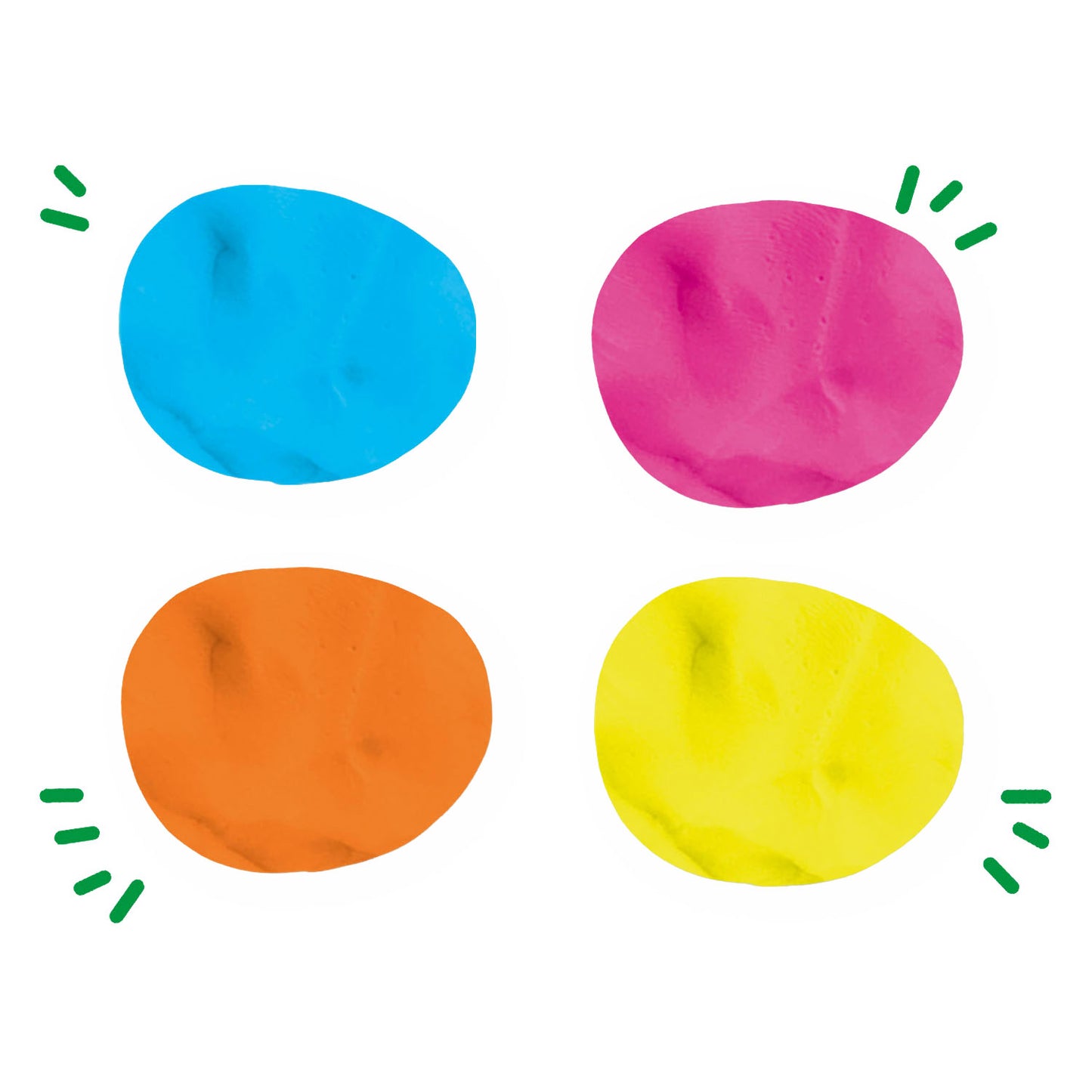 Ses feel good klei - happy (4x90gr)