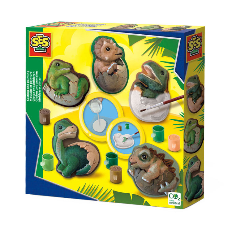 Ses creative ses gieten en schilderen - dino eieren