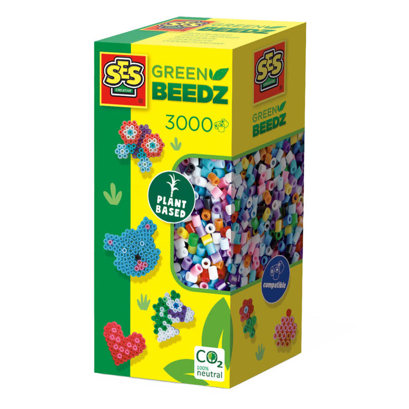 Ses green beedz - strijkkralen mix 3000
