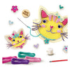 Ses creative - hobby pink - borduren - katten - knutselen meisjes - 4 kleuren - vanaf 6 jaar