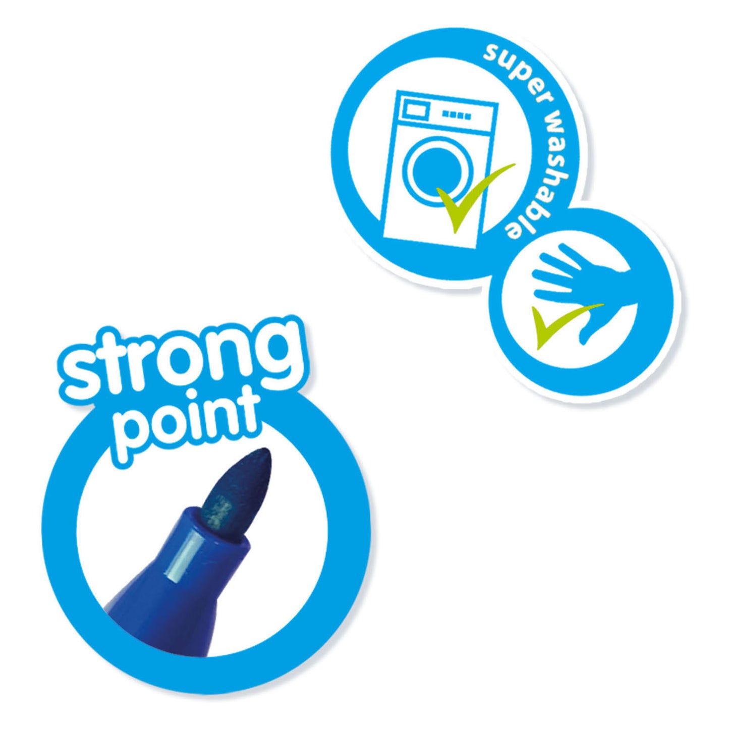 Ses creative ses driehoek grip stiften