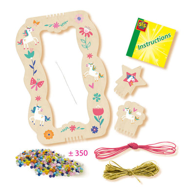 Ses glaskralen armbanden