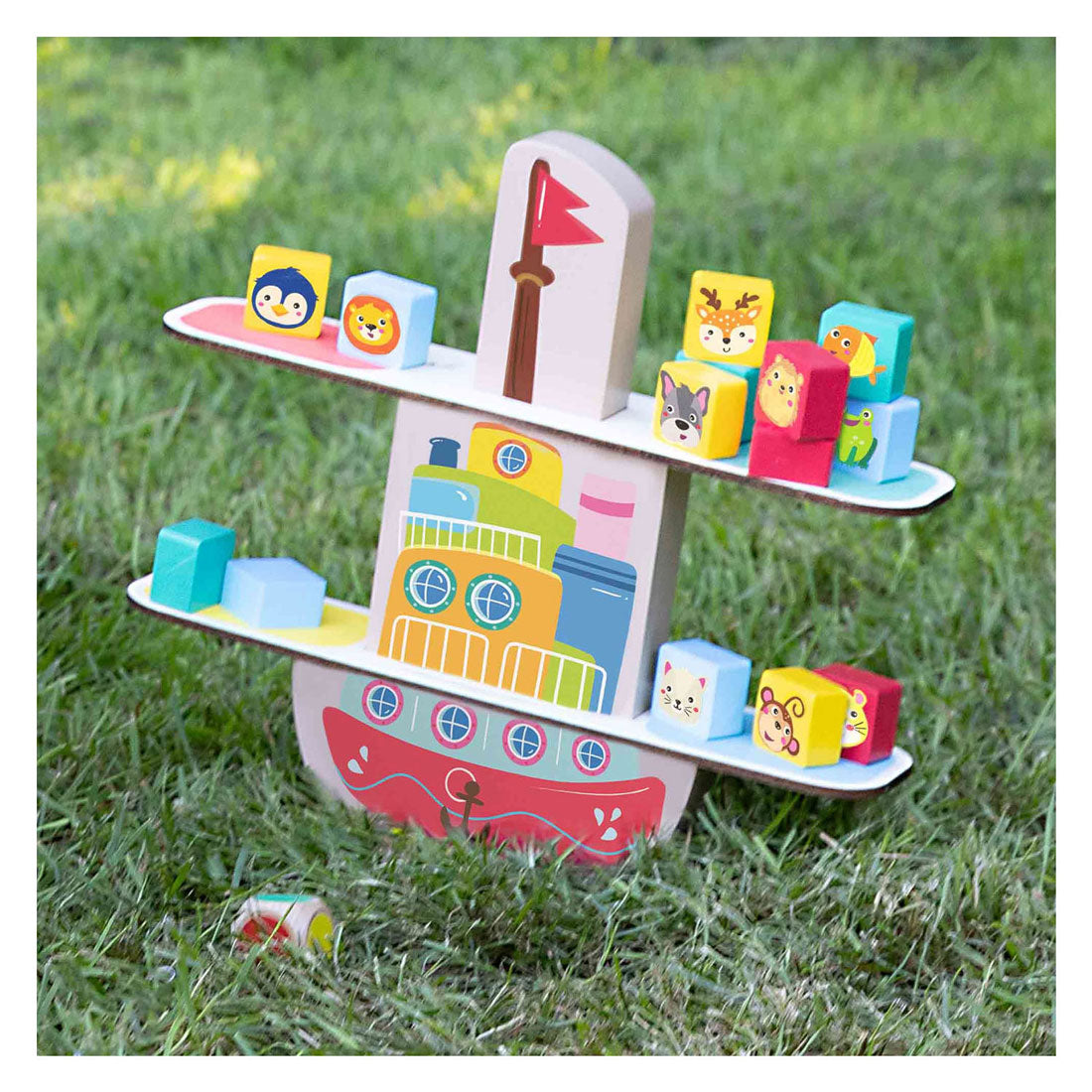 Ses creative ses houten balans boot