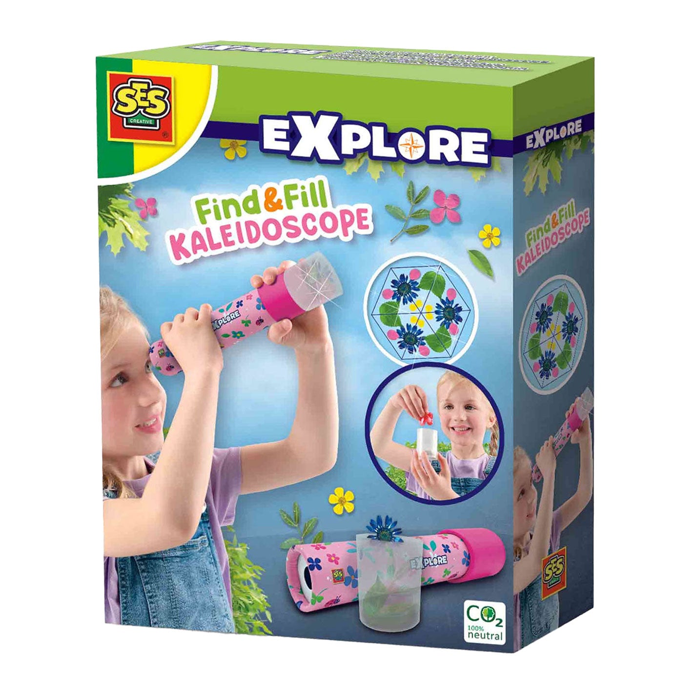 Ses vind en vul caleidoscoop