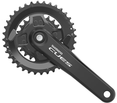 Shimano crankstel 2 x 9 10 11 speed cues fc-u4000 met 170 mm crankarm 36-22 tands (3mm opliggend)