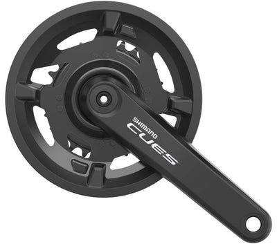 Shimano crankstel 2 x 9 10 11 speed cues fc-u4000 met 175 mm crankarm 40-26 tands (met kettingscherm)