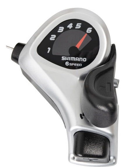 Shimano versteller rechts 6 speed st-tx50 zwart zilver