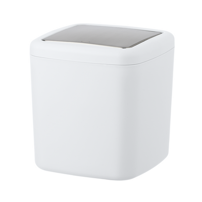 Wenko 1065668 - afvalemmer barc. s 3 ltr wit | 1 stuks