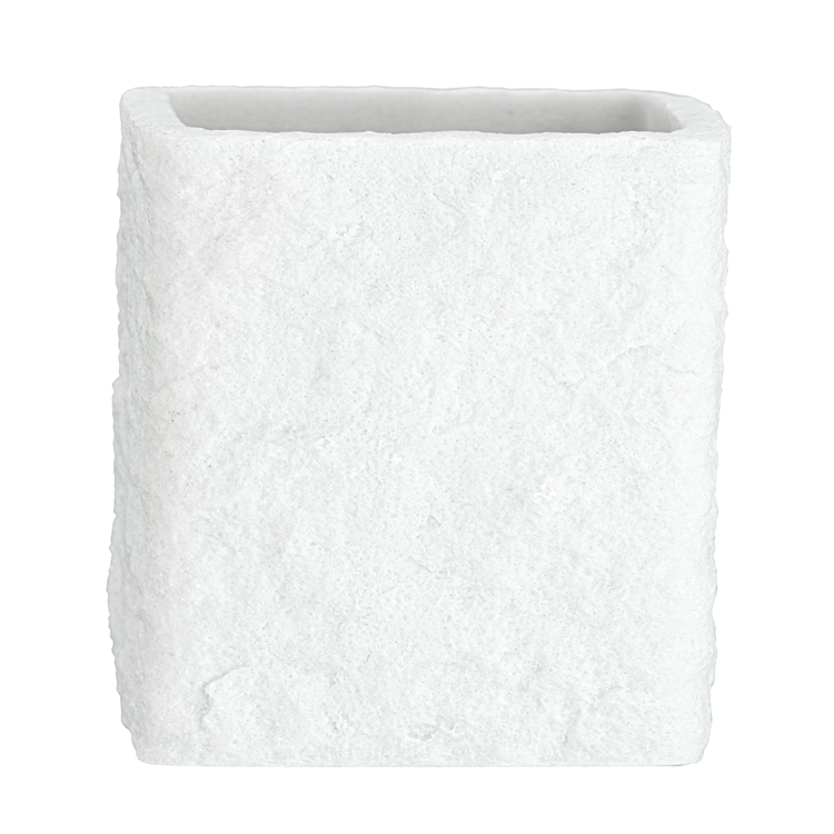 Wenko 1069551 - tandenborstelbeker villata wit | 1 stuks