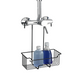 Wenko 1065528 - douchecaddy milo rvs zwart | 1 stuks