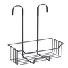 Wenko 1065528 - douchecaddy milo rvs zwart | 1 stuks