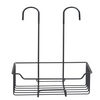 Wenko 1065528 - douchecaddy milo rvs zwart | 1 stuks