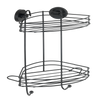 Wenko 1069607 - vacuum-loc hoekrek 2-laags zw. | 1 stuks