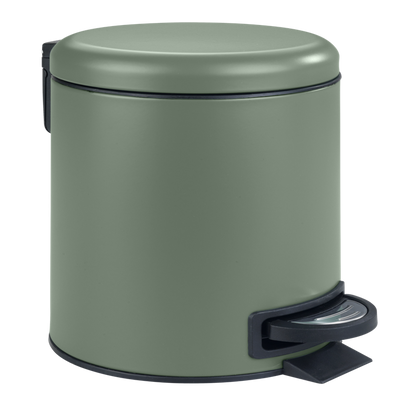 Wenko 1069576 - afvalemmer leman 3l donkergr. | 1 stuks