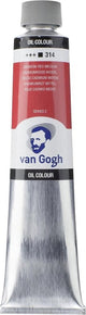 Van gogh olieverf tube 200 ml cadmiumrood middel 314