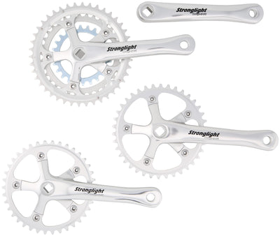 Stronglight kettenradgarnitur tandem impact crankset strongl.tandem impact alu,170mm