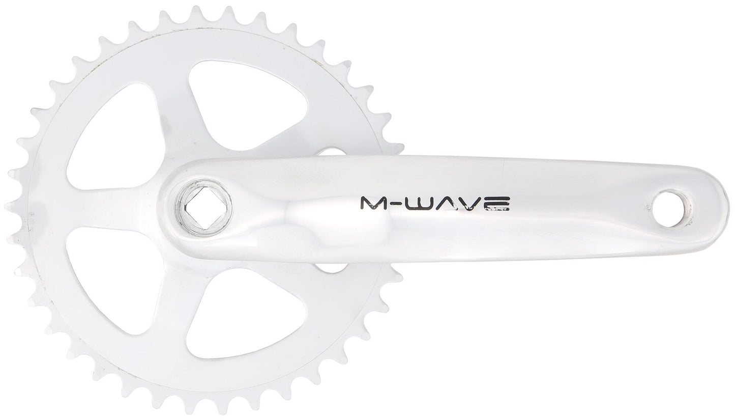 M-wave mighty crankstel crankset 1-speed alu steel