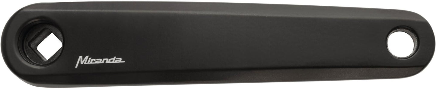 Miranda crank delta 0 crank delta 0 left,175mm,alu,w.screws