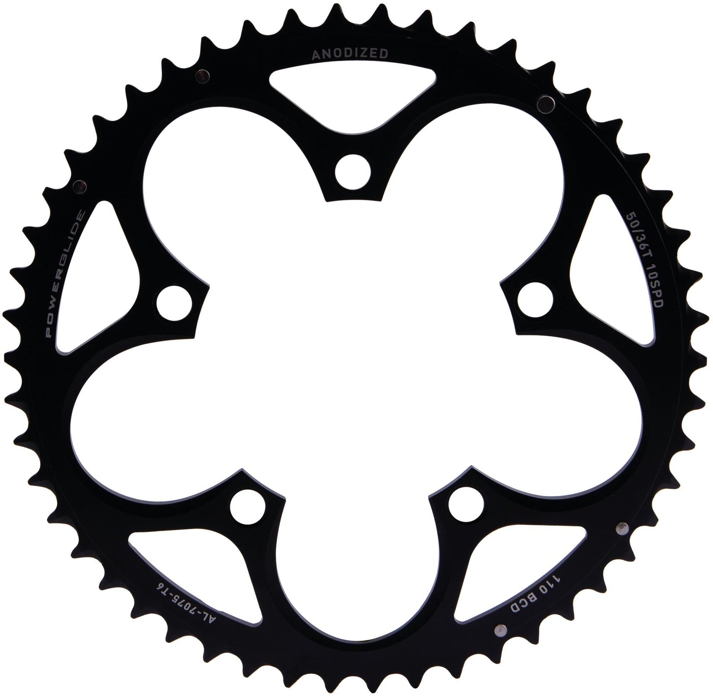 Sram kettingblad 50t 110bcd tbv 50-34 zwart