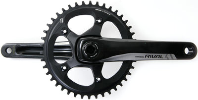 Sram kettenradgarnitur rival 1 crankset rival 1 bb30 42 t. 170mm black