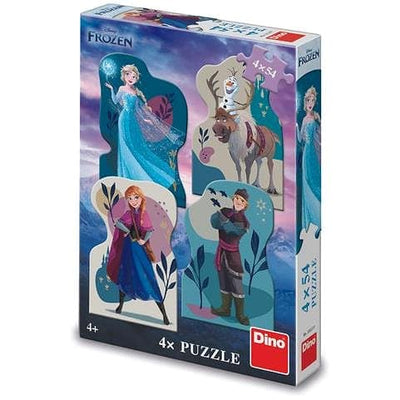 Disney puzzel frozen 4 x 54 stukjes