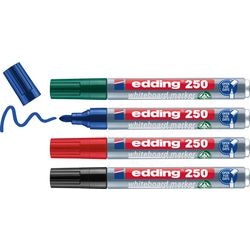 Whiteboard marker edding 250 kleurenassortiment