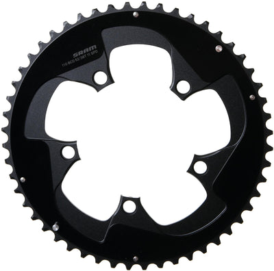 Sram kettenblatt road double chain ring roaddoub. 52t alu f. red black