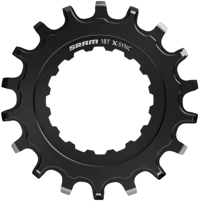 Sram motorritzel sprocket f.bosch 18t.,steel,black