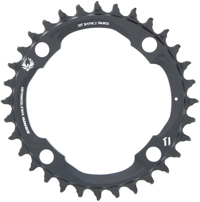 Sram kettenblatt x-sync 2 chain ring x-sync 32t alu