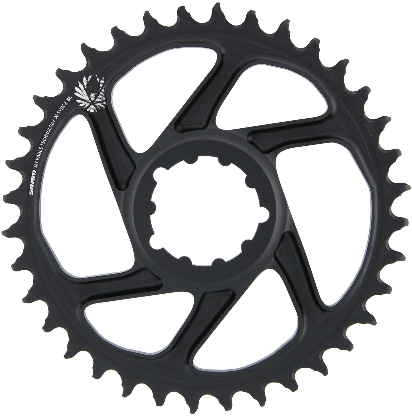 Sram kettingblad x-sync2 sl chain ring x-sync2 sl 36 teeth alu black
