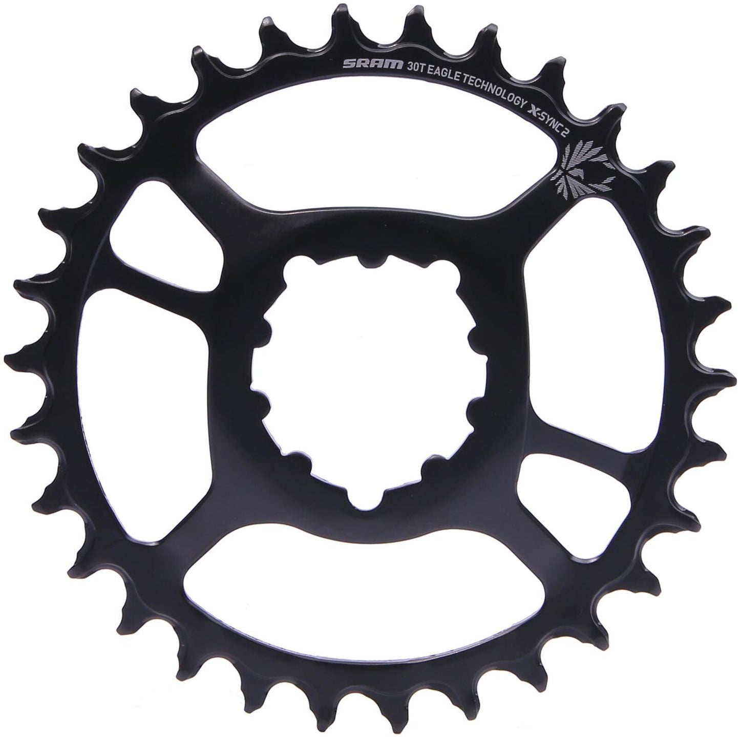 Sram kettingblad x-sync 2 chain ring x-sync2 30 teeth steel black