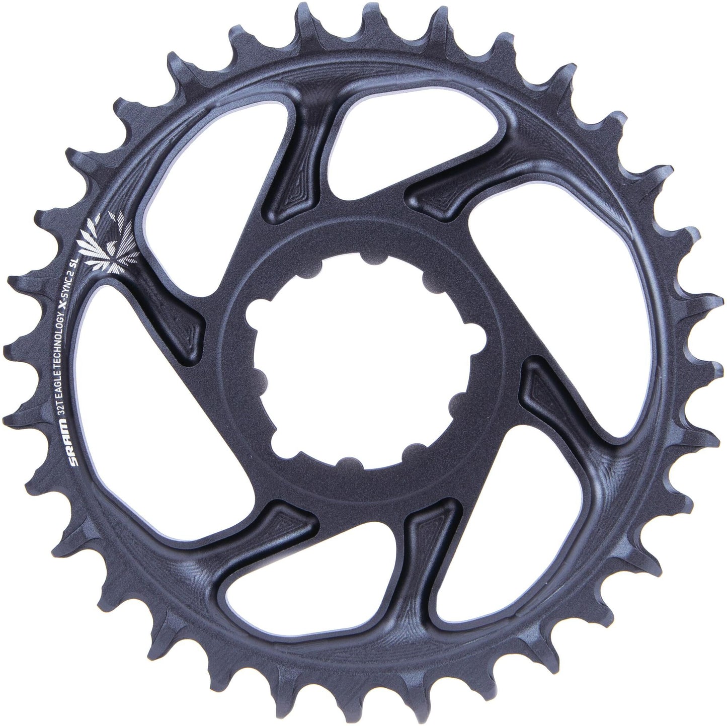 Sram kettingblad x-sync2 sl chain ring x-sync2 sl 32t. alu lunar grey