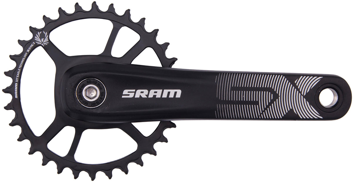 Sram kettenradgarnitur sx eagle crankset force axs powerspline 32t 170mm