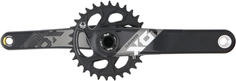 Sram crankstel x01 eagle crankset x01 eagle 30t fatbike 4 175mm
