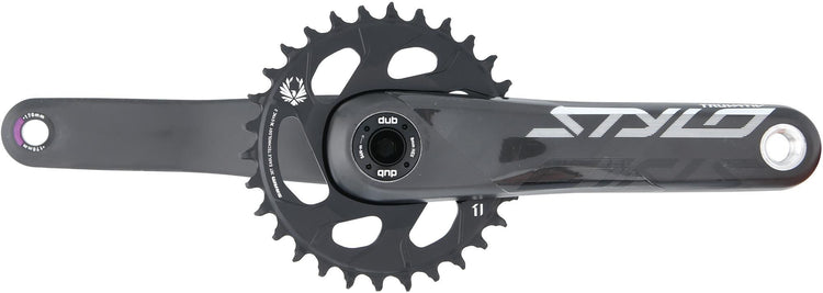 Truvativ kettenradgarnitur stylo carbon eagle crank set stylo car.eagle 30t.dub fatbike