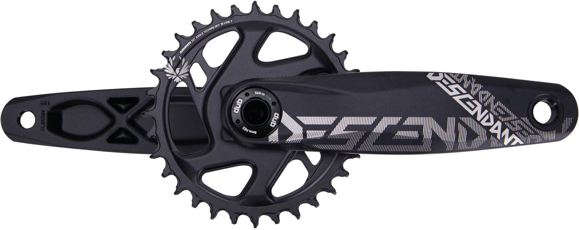 Truvativ kettenradgarnitur descendant 7k eagle crankset desce. 7k eagle dub 32t.