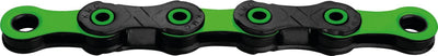 KMC Fietsketting DLC 12 126 schakels - 5.2 mm - Groen Zwart