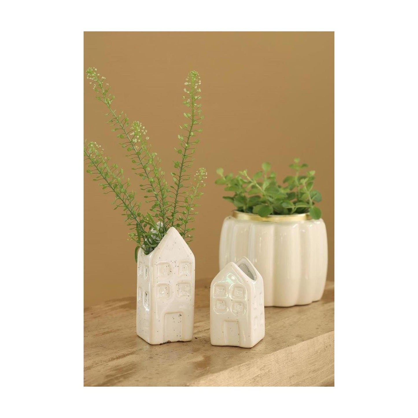 Ideas 4 seasons bloemenvaas huis amsterdam crã¨me 3x3x6cm
